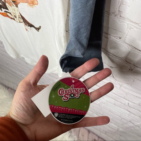 A Christmas Story Baseball Style Tee Size XS - Picture 5 of 6